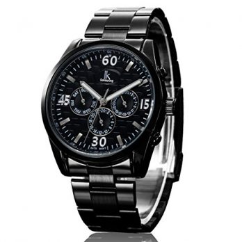 schwarze mechanische armbanduhr | armbanduhr mechanisch schwarz 