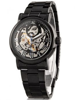 armbanduhr mechanische | schwarz metall armbanduhr | mechanische armbanduhr schwarz