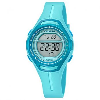 Armbanduhr Digital | Blaue Digitale Armbanduhr | Damen Blaue Digital Uhr | Türkise Armbanduhr