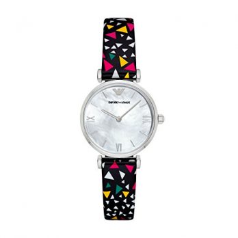 Emporio Armani Uhr | Damenuhr Emporio Armani | Armbanduhr mit buntem Armband 