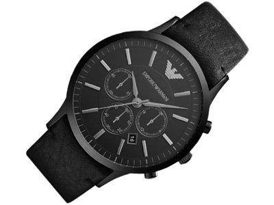Emporio Armani Uhr | Herrenuhr Emporio Armani | schwarze armbanduhr | schwarze herrenuhr 