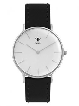 Faber Uhr | Armbanduhr Schwarz 