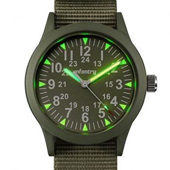 Armbanduhr Outdoor | Armee Militär Armbanduhr | grüne analoge Armbanduhr | Sportuhr