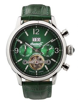 Ingersoll uhr | armbanduhr ingersoll | grüne armbanduhr | grüne Lederarmbanduhr