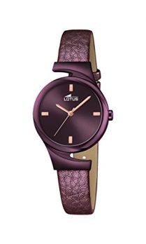  Lotus Uhr | Armbanduhr Lotus | Damenuhr Lotus | lila Damenuhr | Armbanduhr lila