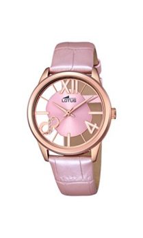 Lotus Uhr | Armbanduhr Lotus | Damenuhr Lotus | rosa damenuhr | armbanduhr rosa 