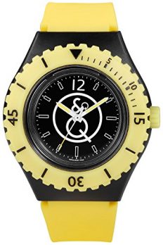Quest & Quality Uhr | Armbanduhr Quest & Quality | Gelbe armbanduhr | Solaruhr | Armbanduhr mit Solarfunktion