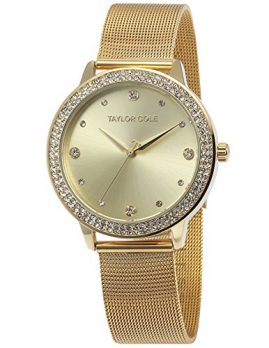 Uhren mit Milanaiseband | goldene Damenuhr mit Milanaiseband