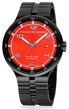 Porsche Uhr | Armbanduhr Porsche | Herrenuhr Porsche | Armbanduhr Herren mit rot 