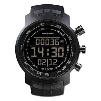 Suumto Uhr | Armbanduhr mit Barometer und Höhenmesser | Armbanduhr mit Kompass und digitale Thermometer